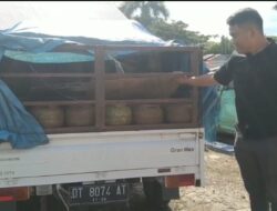 Polres Konawe Amankan Dua Warga Koltim dan 360 Buah Tabung Gas Elpiji 3 Kg Ilegal