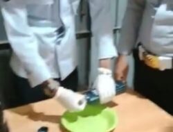 Petugas Lapas Kelas Kendari Temukan Sabu Dalam Botol Shampo yang Hendak Dikirim Untuk Warga Binaan