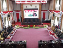 DPRD Konut Gelar Paripurna Mendengarkan Pidato Presiden Dalam Rangka HUT RI Ke-77 Tahun