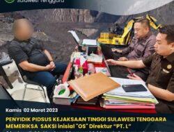 Kejati Sultra Periksa Bos PT L dan Lima Inspektur Tambang PT Tristaco