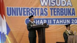 Hadiri Wisuda di Universitas Terbuka Kendari, PJs Bupati Ungkap 100 Mahasiswa Konut Kecipratan Beasiswa