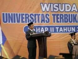 Hadiri Wisuda di Universitas Terbuka Kendari, PJs Bupati Ungkap 100 Mahasiswa Konut Kecipratan Beasiswa