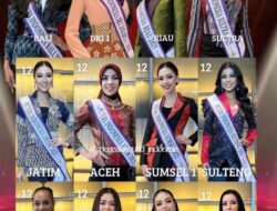 Masuk 12 Besar, Finalis Putri Indonesia 2025 Asal Sultra Gunakan Kain Tenun Konasara
